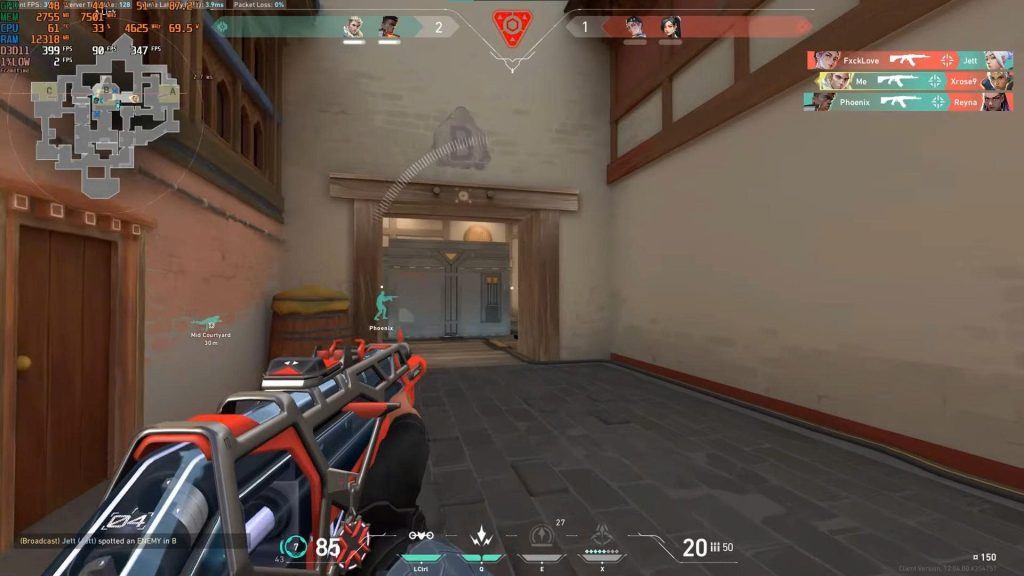 Game Valorant trên T-WOLF RTX 3060